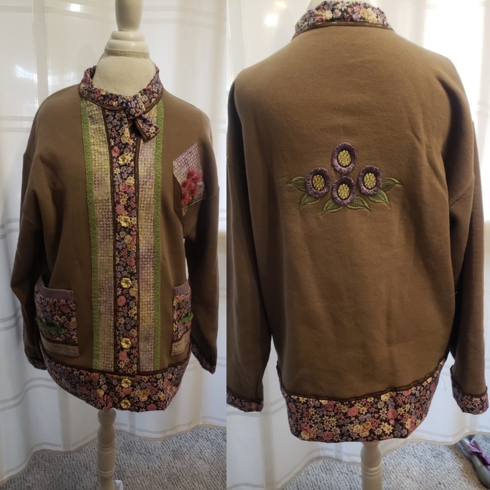Sweatshirt jacket